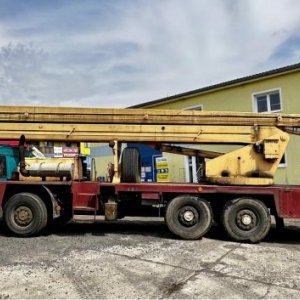 foto 27m/160kg platforma 6x6 Tatra