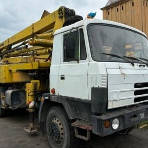foto 2x pompa beton 25m 6x6 Tatra Schwing (doky maszyny) / 1 bez dok.